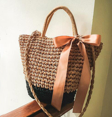 Rattan Women Bag Handmade
