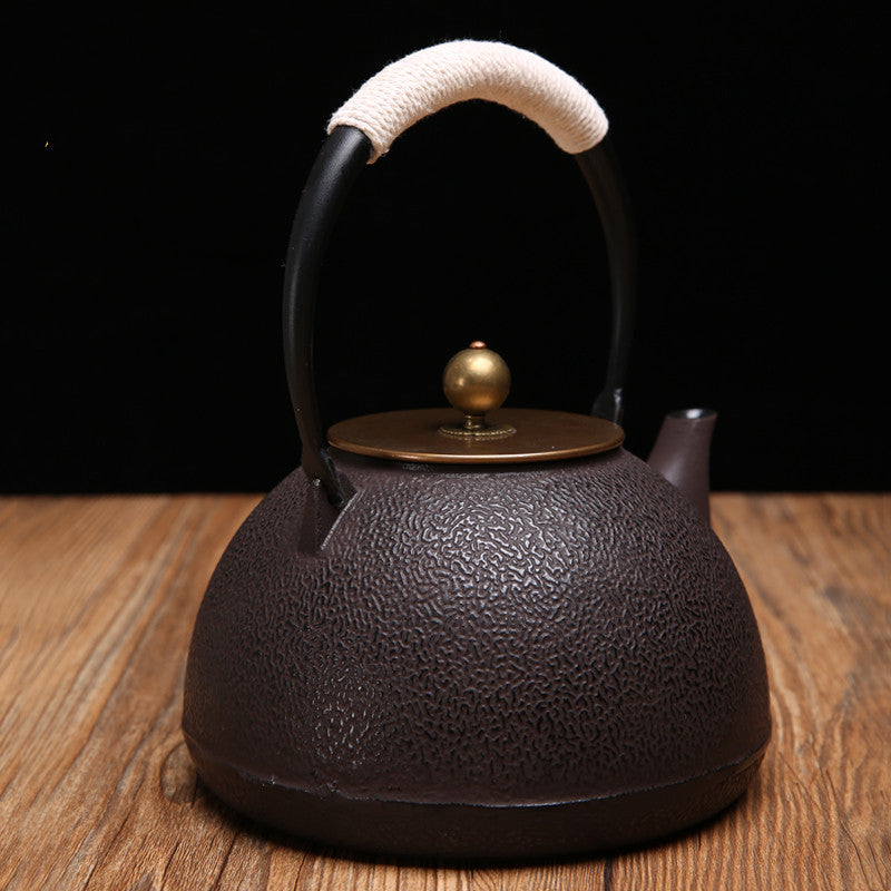 Round bag handmade iron pot