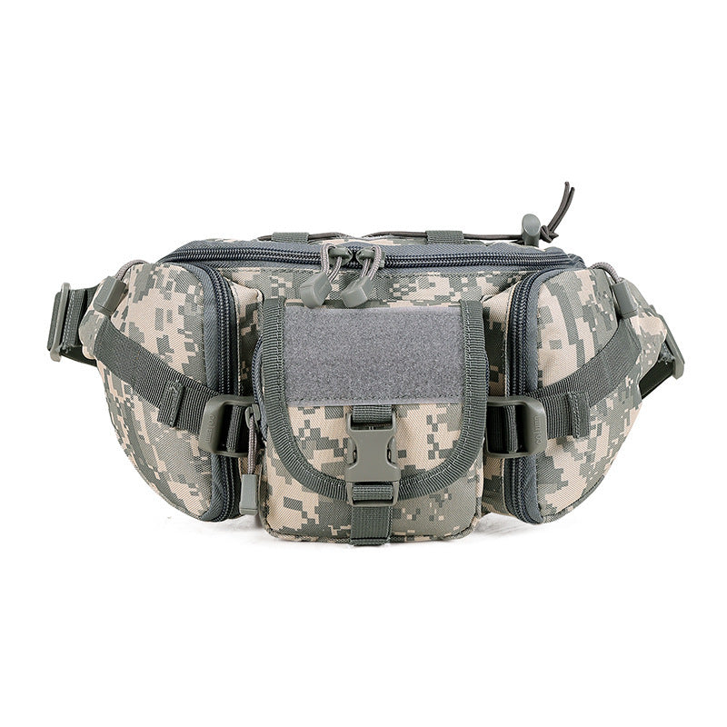 Outdoor military fan tactical belt bag