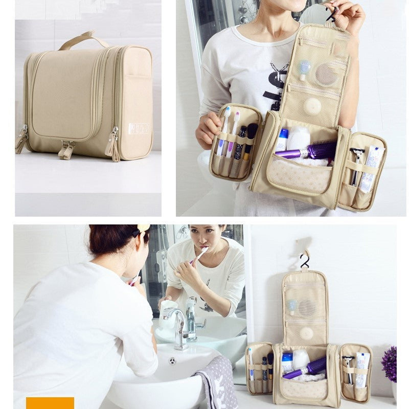 Travel waterproof cosmetic bag female travel storage bag