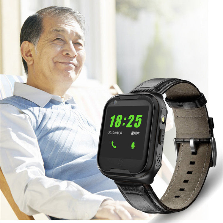 Elderly Smart Phone Watch Blood Pressure Fall Positioning